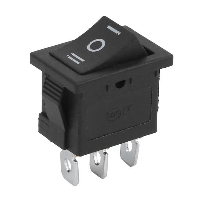 Lot De 10 Mini Interrupteurs à Bascule 2 Broches – 12V/230V, Pour Voiture, Bateau, DIY - 9