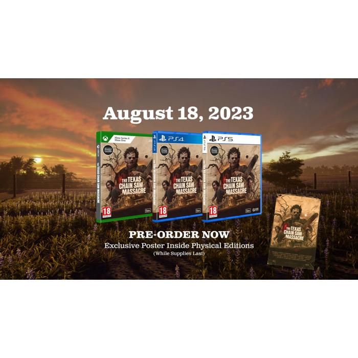 Jeu Vidéo The Texas Chain Saw Massacre – Version PS4 PlayStation – Neuf Sous Blister – Classification PEGI 18