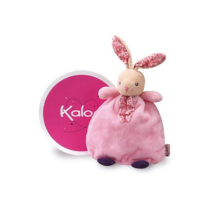 Doudou Lapin KALOO Petite Rose Pour Fille 20 cm Cdiscount
