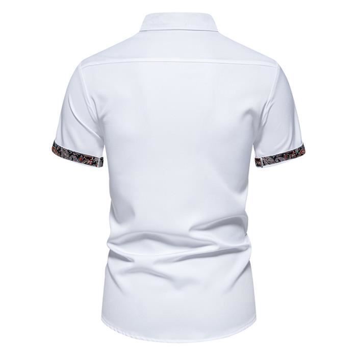 Manche Courte Chemise Ã Fleur Homme Zara à Fleur Chemise