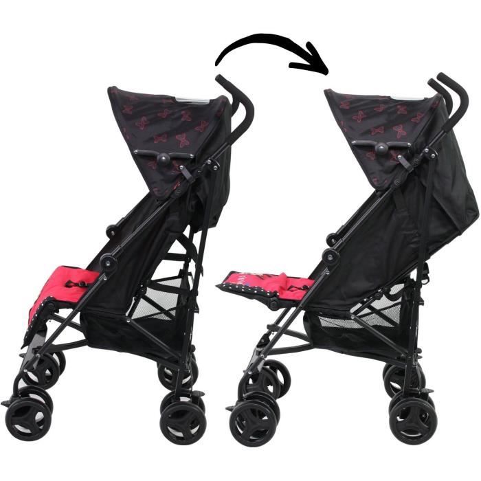 Poussette Canne NANIA Luxe JET Disney Minnie Inclinable Legere et Compacte Cdiscount Puericulture Eveil bebe