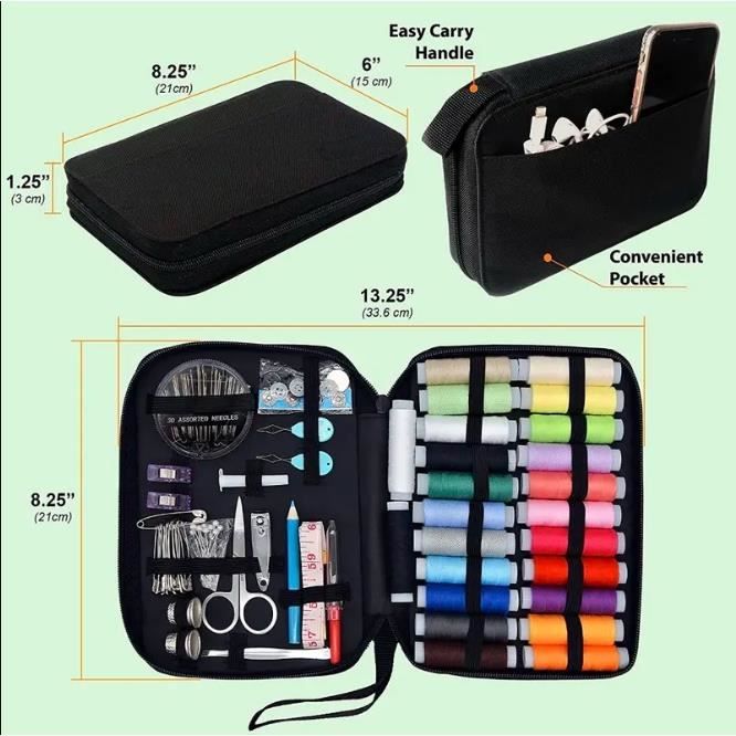 Kit de couture avec 100 petits accessoires de couture mini kit de couture  de voyage pour les rparations durgence