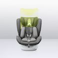 Siège-auto bébé évolutif Lionelo Bastiaan One - Groupe 1/2/3 - Technologie 360° ISOFIX - Gris-2