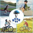 Ensemble d'équipement de protection pour casque de vélo - CASQUE DE VELO - Bleu - Mixte - Vélo loisir-2