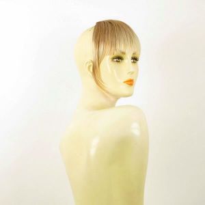 Frange à Clips En Cheveux Synthétiques Blancs - Réf. 20 En 60, Longueur Courte, Texture Raide - Neuf Avec étiquettes, Pour Déguisement Ou Style