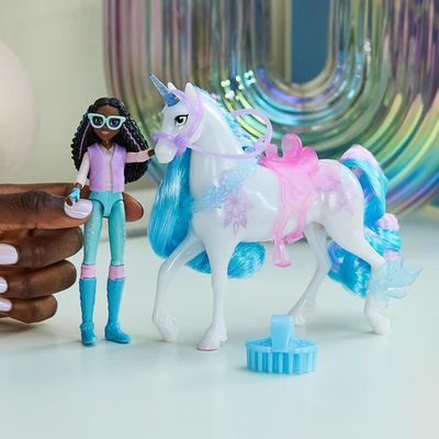 Lot De 6 Figurines Licorne Galupy à Collectionner, Avec Cri, Jouet Enfant