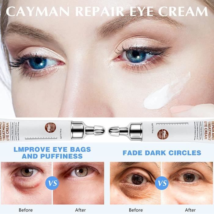 Crème Pour Les Yeux Peptides Collagène - Anti-rides, Anti-cernes, Hydratante, Vibrant Glamour