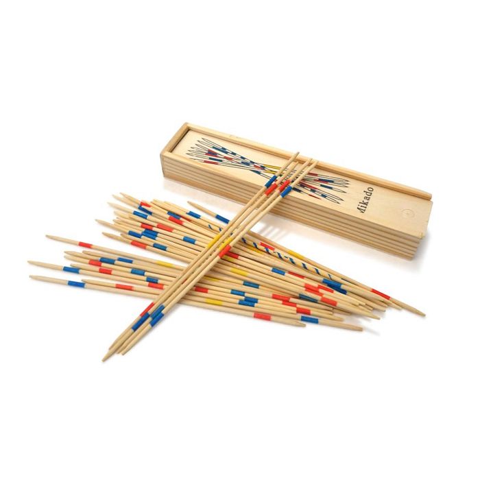 Jeu De Mikado En Bois Lifetime – 41 Bâtons De 50 Cm – Jeu D’Adresse Traditionnel – Dès 4 Ans – Cadeau Familial