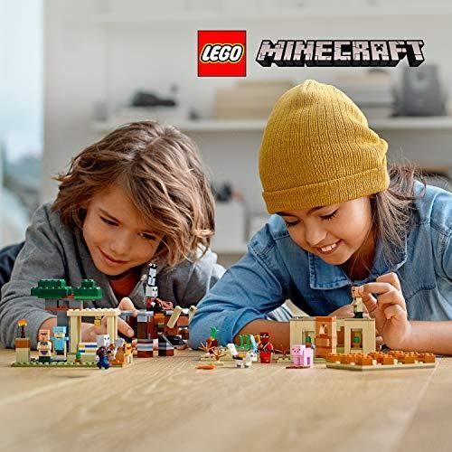 Jeu de Construction LEGO® Minecraft - L'Attaque des Illageois - Modèle avec  Accessoire Épée - Cdiscount Jeux - Jouets