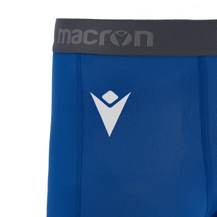 Cuissard Macron OAK bleu roi L Sous v tement technique avec lastique apparent et coutures plates