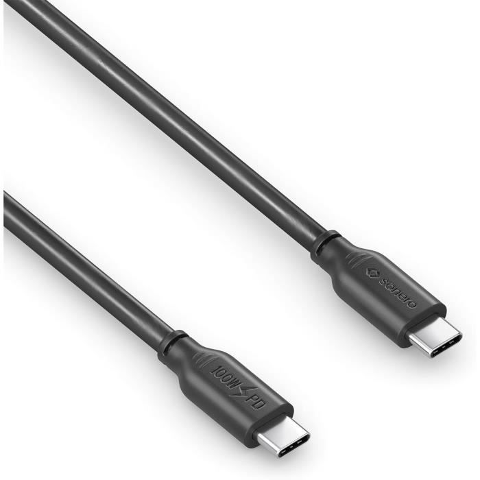 Câble De Charge Magnétique USB-C Pour Enregistreur Vocal - Lot De 2, Longueur 1 M (3,3 Pieds) - Remplacement Original