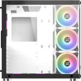 XIGMATEK BOITIER PC Aquarius Plus - Moyen Tour - RGB - Blanc - Verre trempé - Format ATX (EN43675)-3