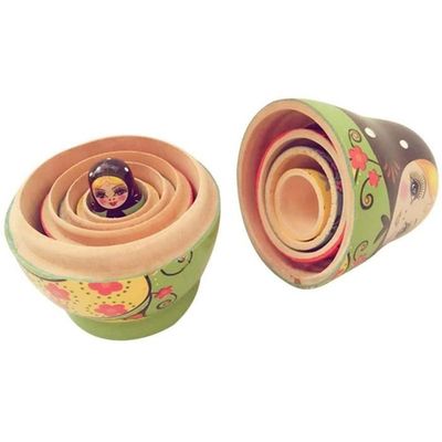 Poupée gigogne 5 pièces T8769 : Artisanat russe sur notre boutique