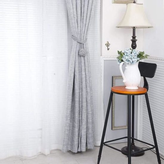 Keetech pinces à rideaux corde de rideau tricotée à la main suspendue attacher des pinces à rideaux fil de tissu de coton attaché pour chambre salon et bureau Keetech pinces à rideaux corde de rideau tricotée à la main suspendue attacher des pinces à rideaux fil de tissu de coton attaché pour chambre salon et bureau