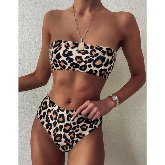 Maillot une online piece leopard