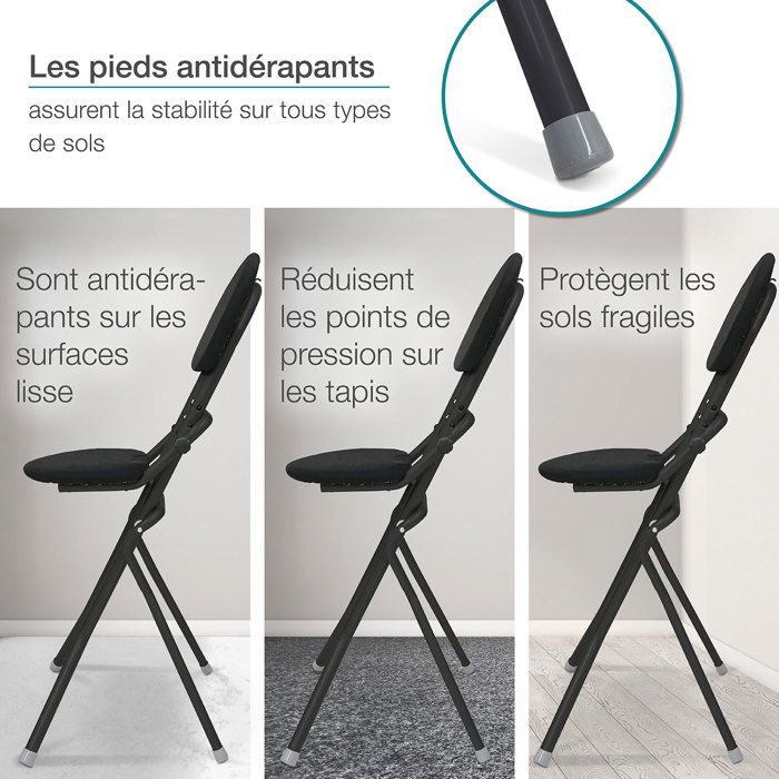Mini Chaise Pliable Portable En Aluminium - Tabouret De Camping Pliant
