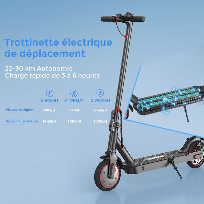 Elektrické Skladacie Vozidlo Iscooter I9 350W 36V 7.5ah 30km/h 30KM APP E22ab448 Eba3 495e 8a0f Ee9c1ddfbca8