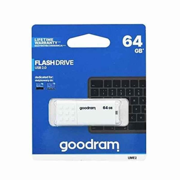 Clé USB Goodram Clé USB GOODRAM UTS2 64 Go - 2.0 GOODRAMUTS2 64GO clé usb