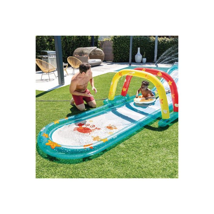Aire De Jeu Gonflable Enfant Intex Gliss Party | Leroy Merlin