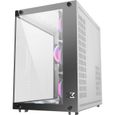 XIGMATEK BOITIER PC Aquarius Plus - Moyen Tour - RGB - Blanc - Verre trempé - Format ATX (EN43675)-4