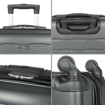City bag valise sale cabine abs 4 roues