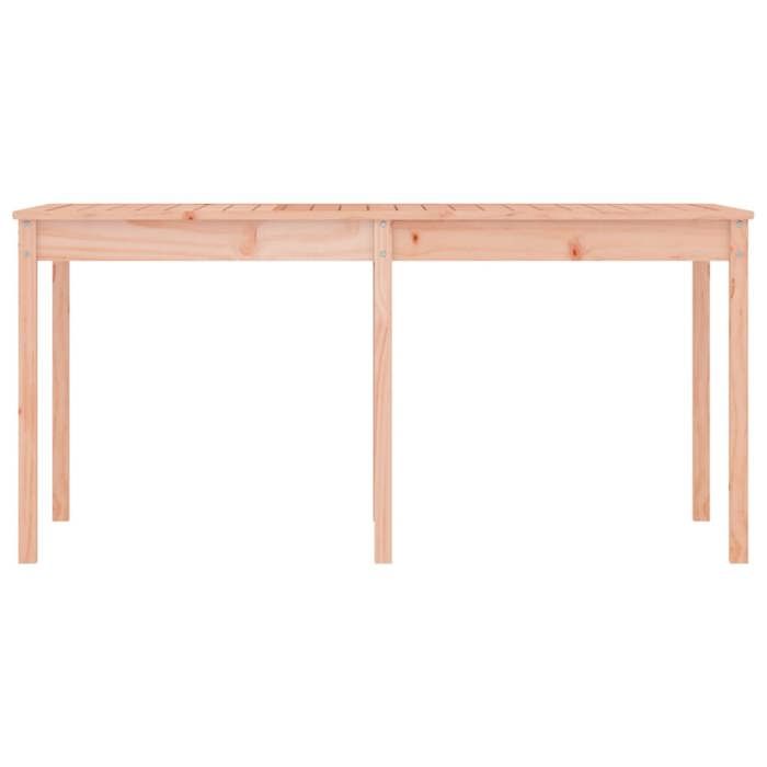 The Living Store Table d'appoint de jardin 40x38x28,5 cm bois massif de