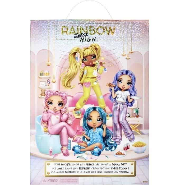 Rainbow High Junior High Doll S3 - Poupée Mannequin Arc-en-Ciel 22cm