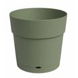 Pot - ARTEVASI - CAPRI - Large - Réserve d'eau - Vert Cendre - L39,1 x P39,1 x H37 cm-0