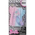 Barbie - Habit Poupee Mannequin Hello Kitty - Jupe Rose Et Bleu Licorne Avec Sac Dos - Vetement - Tenue - Accessoire-0