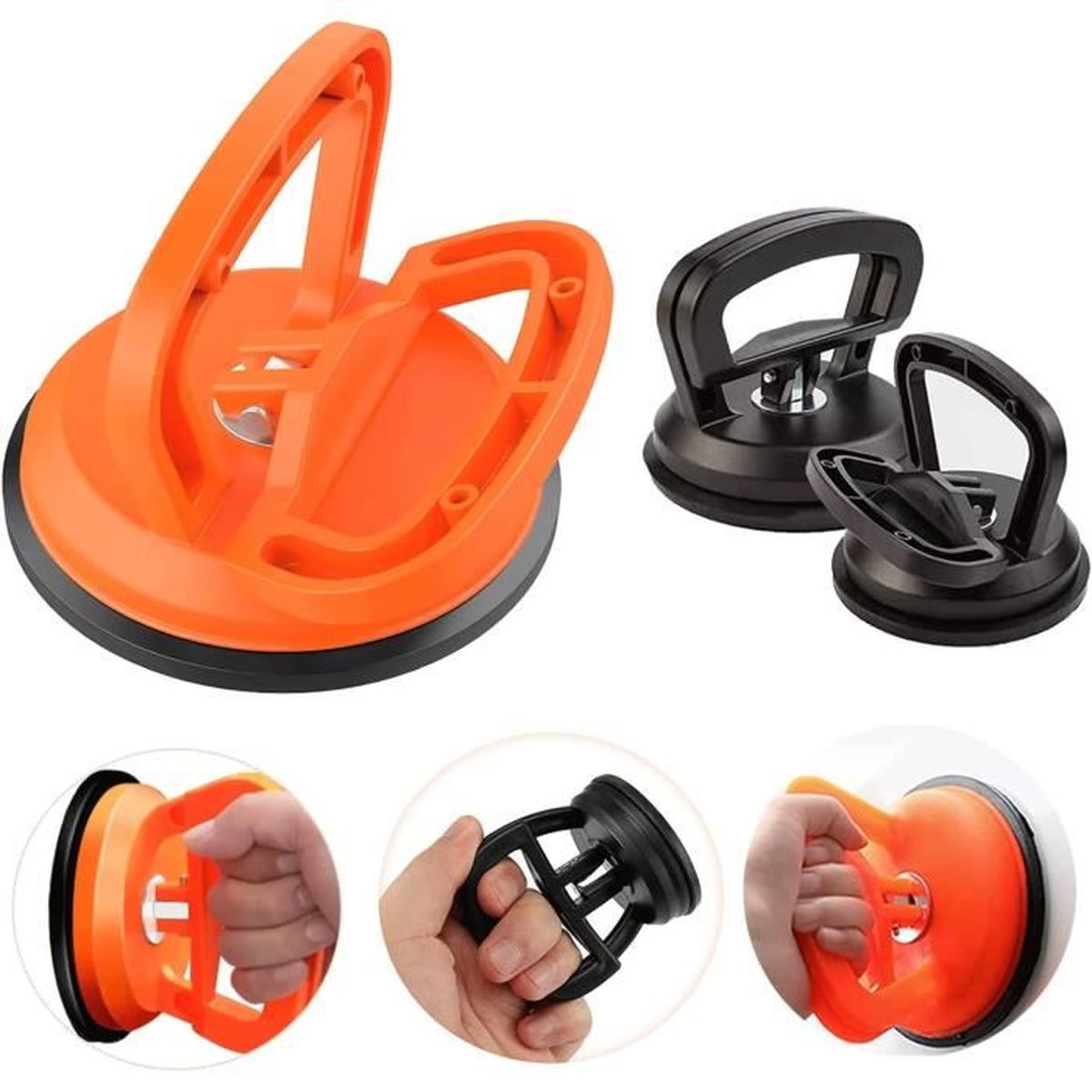 Kit De Débosselage Voiture - 2 Ventouses Puissantes - Pour Petites Bosses, Vitres, écrans - Sans Peinture