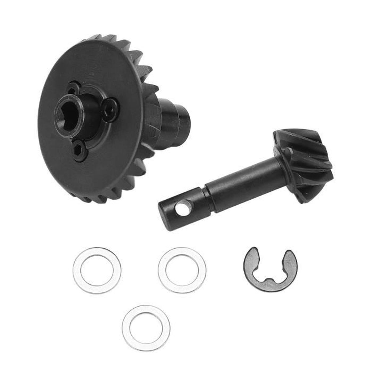 Engrenage RC En Métal 68T - Ensemble D'engrenages En Acier à Grande Vitesse Pour Voiture TT 02 RC, Kit Pièces De Rechange Robuste