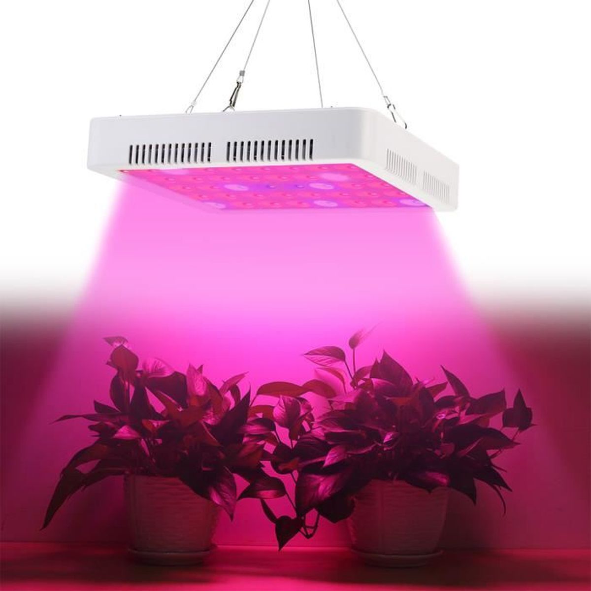HENGMEI 300W Panneau Lampe de Croissance pour Plantes Grow Light en