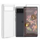 123 Coque souple silicone de protection transparent + verre trempé pour Google Pixel 6A 5G 6.1" - Yuan Yuan