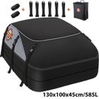 Sac De Toit Voiture - Sailnovo - 585L - Coffre De Toit Voiture Pliable - Étanche Tissu d’Oxford - Convient avec/sans Barres de Toit