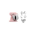 Robot pâtissier multifonction - KITCHEN AID - ARTISAN - Rose Poudré - 4,8 Litres - 1000 Watt