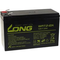 Onduleurs et accessoires Powery Batterie de Remplacement KungLong pour USV APC Back-UPS ES 700, 12V, Lead-Acid [ Batteri 354273