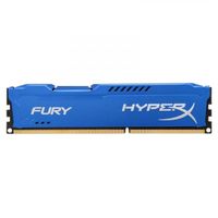 memoire pc HyperX Fury 8 Go DDR3 1600 MHz CL10 - RAM DDR3 PC12800 - HX316C10F/8