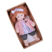 Waldorf – poupée en peluche avec vêtements, jouet en peluche princesse pour petite fille, fait à la main, cadeau pour enfants e N°8