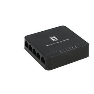 Mini Switch réseau ethernet Dexlan alimentable par USB - 5 ports (Métal) à  prix bas