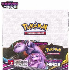 CARTE A COLLECTIONNER DISPLAY BOITE DE 36 BOOSTERS POKEMON UNIFIED MINDS