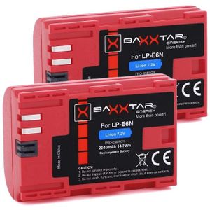Baxxtar Pure S - Etui Rigide pour Appareil Photo numérique (avec  bandoulière et Boucle de Ceinture) - Rouge