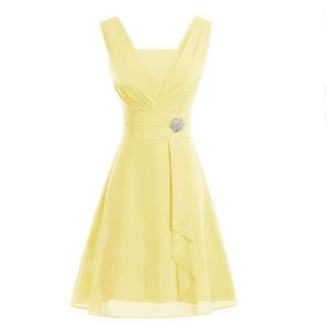 robe soiree jaune