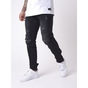 Jean avec trou homme discount