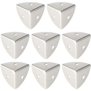 12 Protecteurs Coins Métal Vintage 20x20mm | Pour Coffres/meubles Bois | Fixation Par Clous | Style Rétro