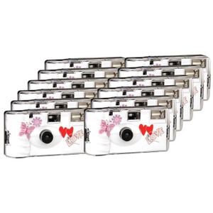 Lot 12 Appareils Photo Jetables Avec Flash - 27 Photos Par Appareil Pour Fêtes Et Événements