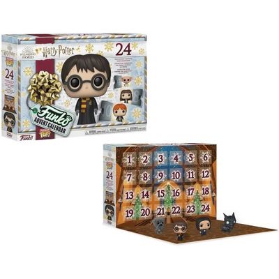 Calendrier De L'Avent Harry Potter Gryffondor - Poupée Et 24 Accessoires