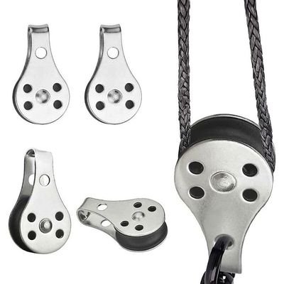 Poulie à billes - poulie violon, simple ou double pour bateau - accastillage H2R Equipements