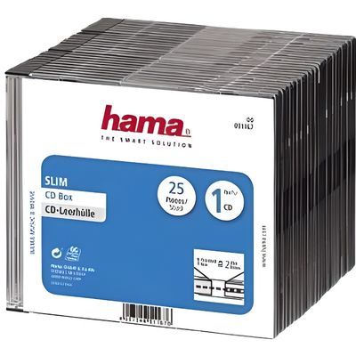 Hama 51269 Boîtiers CD Slim Lot de 50 au meilleur prix sur