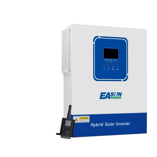 Contrôleur Hybride Solaire/éolien MPPT 8000W - 24V, écran LCD, Pour Maison/bateau, Protections Incluses