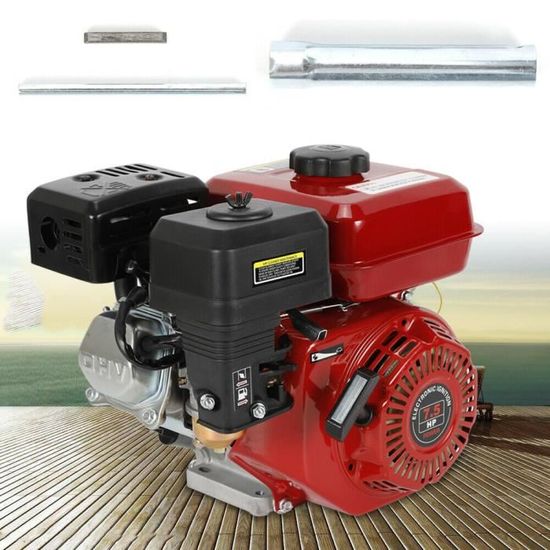 Moteur 4 Temps GX210 7,5 CV - Essence - Pour Kart, Générateur, Nettoyeur Haute Pression
